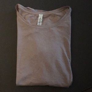 Lululemon light purple shirt! Worn once!